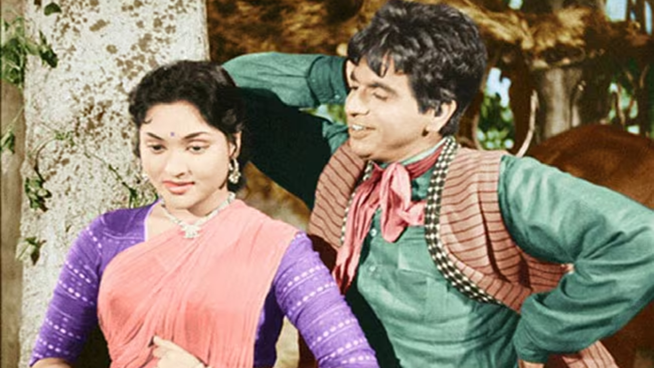 the dilip kumar-vyjayanthimala chemistry makes paigham an ever renewable experience