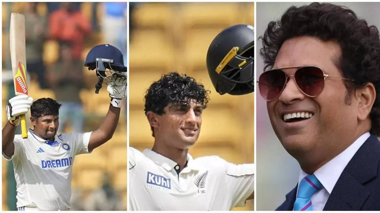 sachin tendulkar highlights cricket's power to 'connect to our roots,' praises rachin ravindra & sarfaraz khan