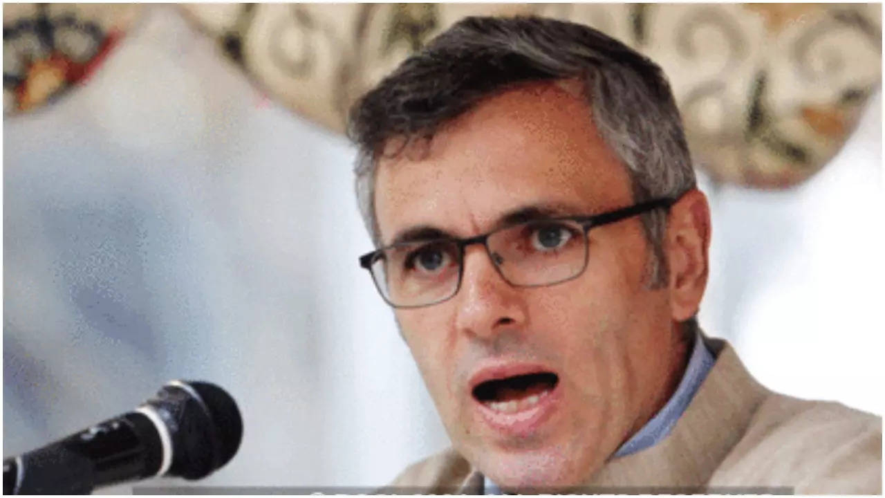 'made hindu deputy cm from jammu': j&k cm omar abdullah brushes off label of national conference being 'muslim party'