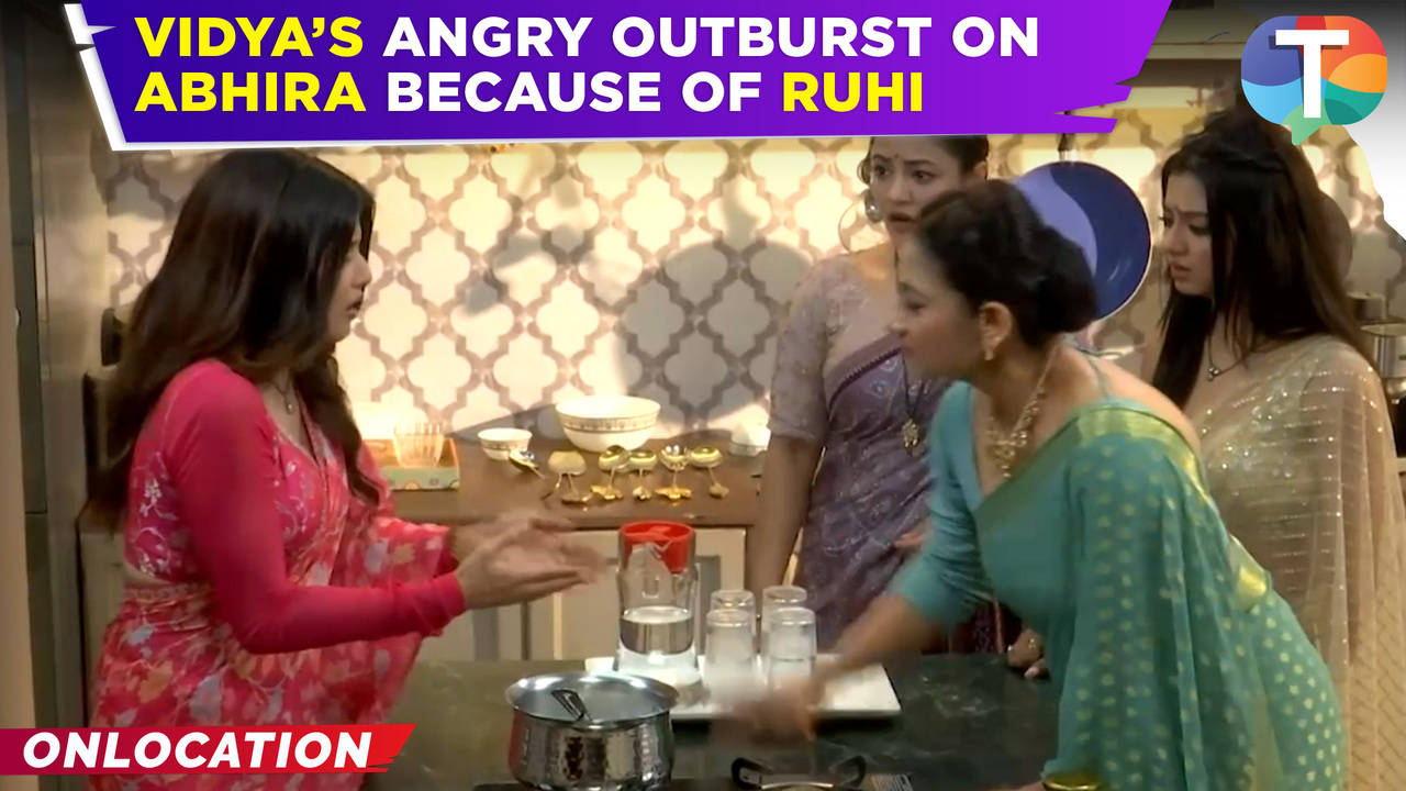 yeh rishta kya kehlata hai update: vidya angry with abhira for eating ruhi's sweets