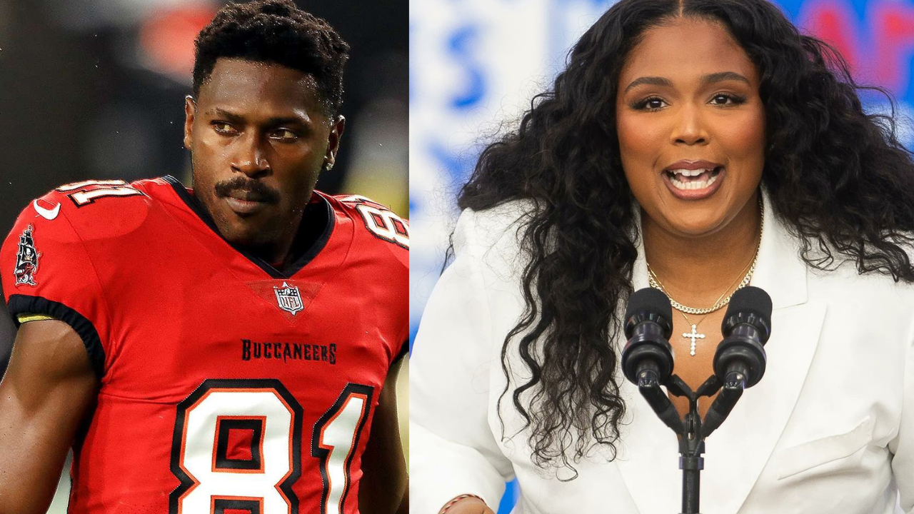 antonio brown vs lizzo: how the two rallied for donald trump and kamala harris