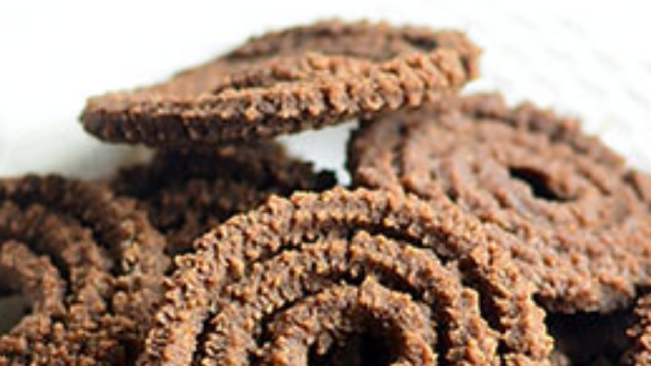 healthy ragi millet crispy murukku with filter coffee for evening snacks