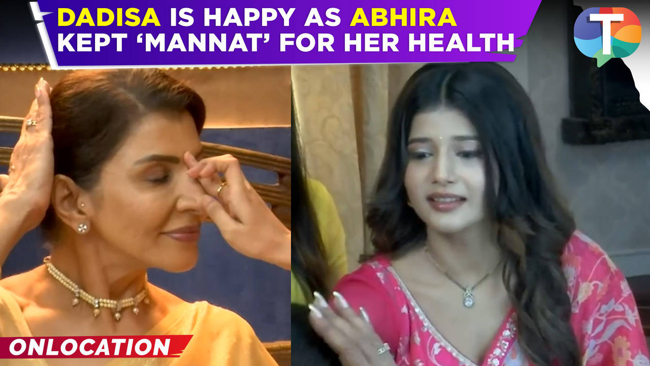 yeh rishta kya kehlata hai update: dadisa is delighted as abhira prays for her well-being