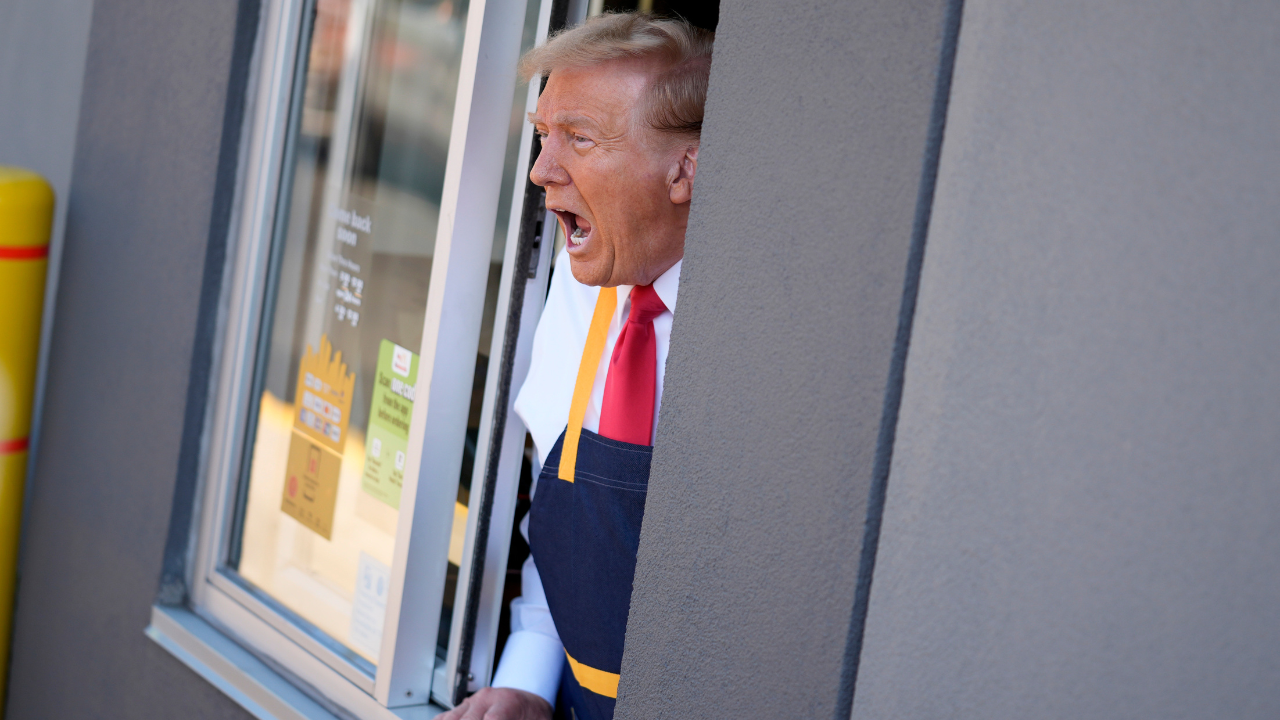 Donald Trump's McDonald's Gig 'Staged'? Circular Sparks Theories