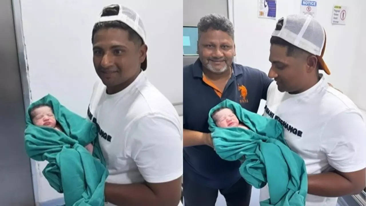 two days after maiden century for team india; sarfaraz khan blessed with first child - see pictures