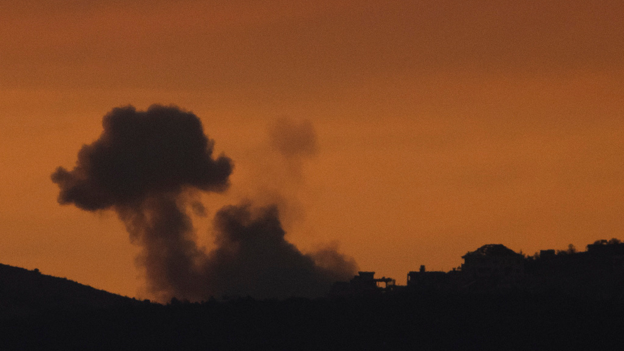 tel aviv explosions: video shows rocket from lebanon striking near israel's capital