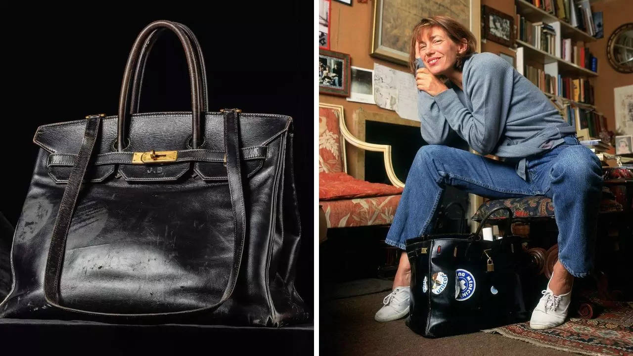 the original hermes birkin handbag makes its debut in france: the bag once owned by jane birkin is on display until october 31