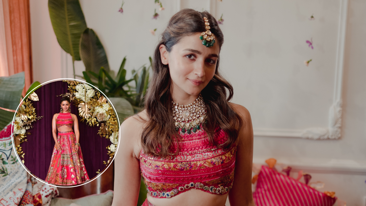 alia bhatt repeats two-year-old patchwork lehenga from mehendi ceremony for manish malhotra's diwali bash