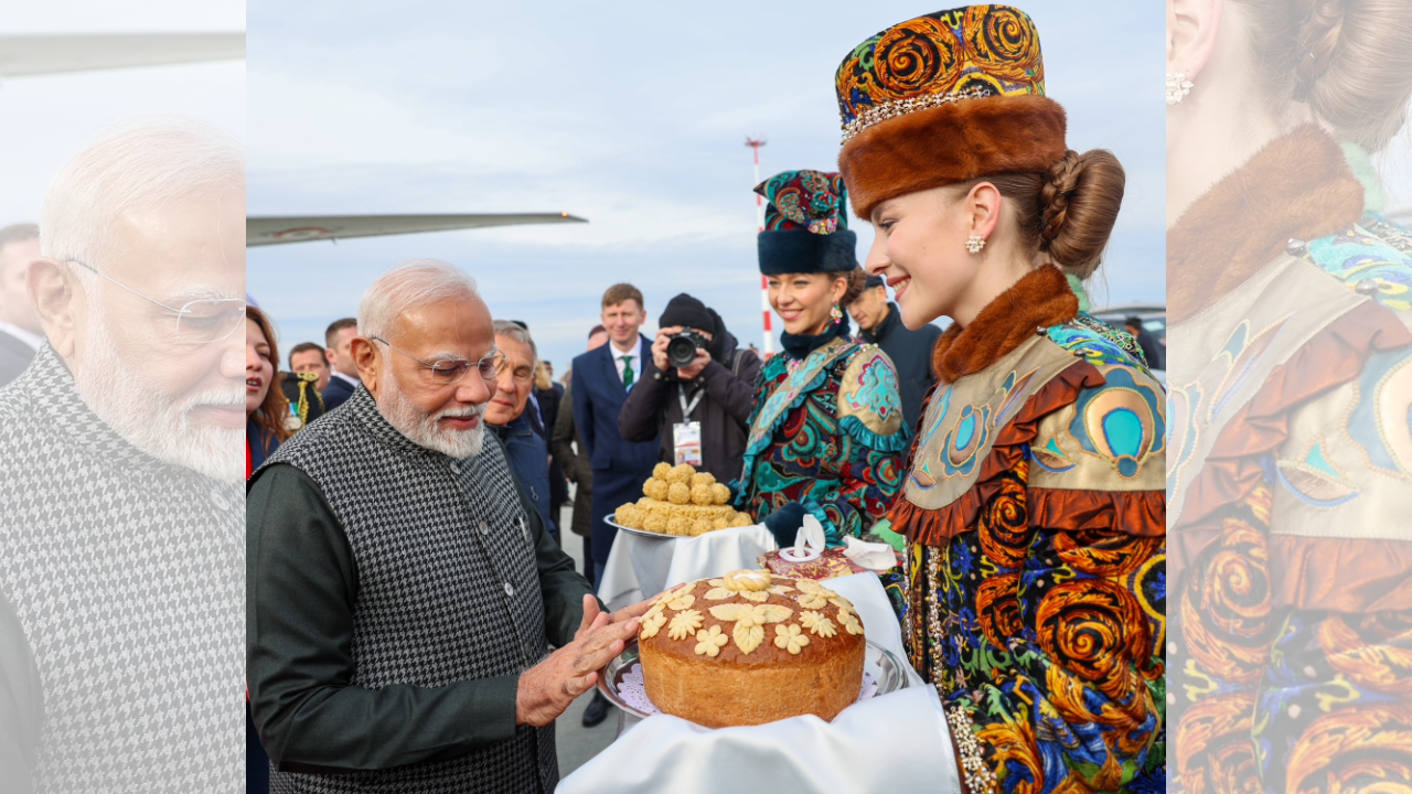 kazan delicacies chak-chak, korovai offered to pm modi in russia -details