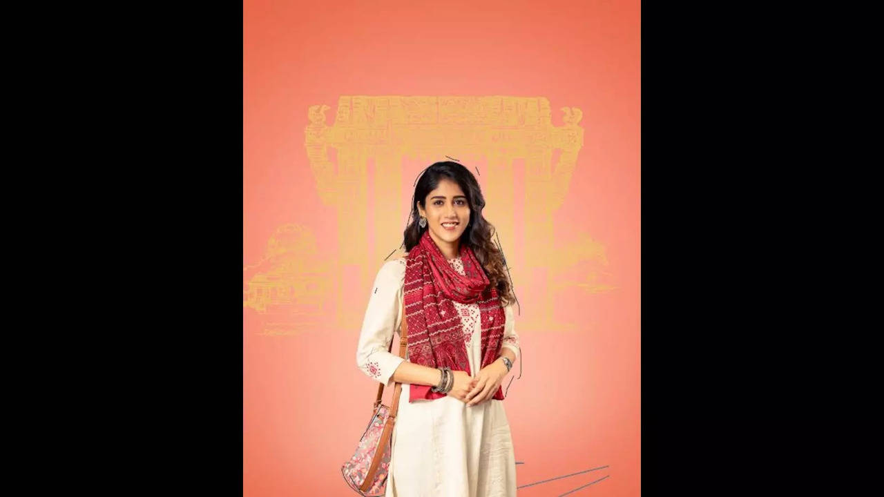 birthday special: chandini chowdary’s character poster from the film santhana prapthirasthu unveiled