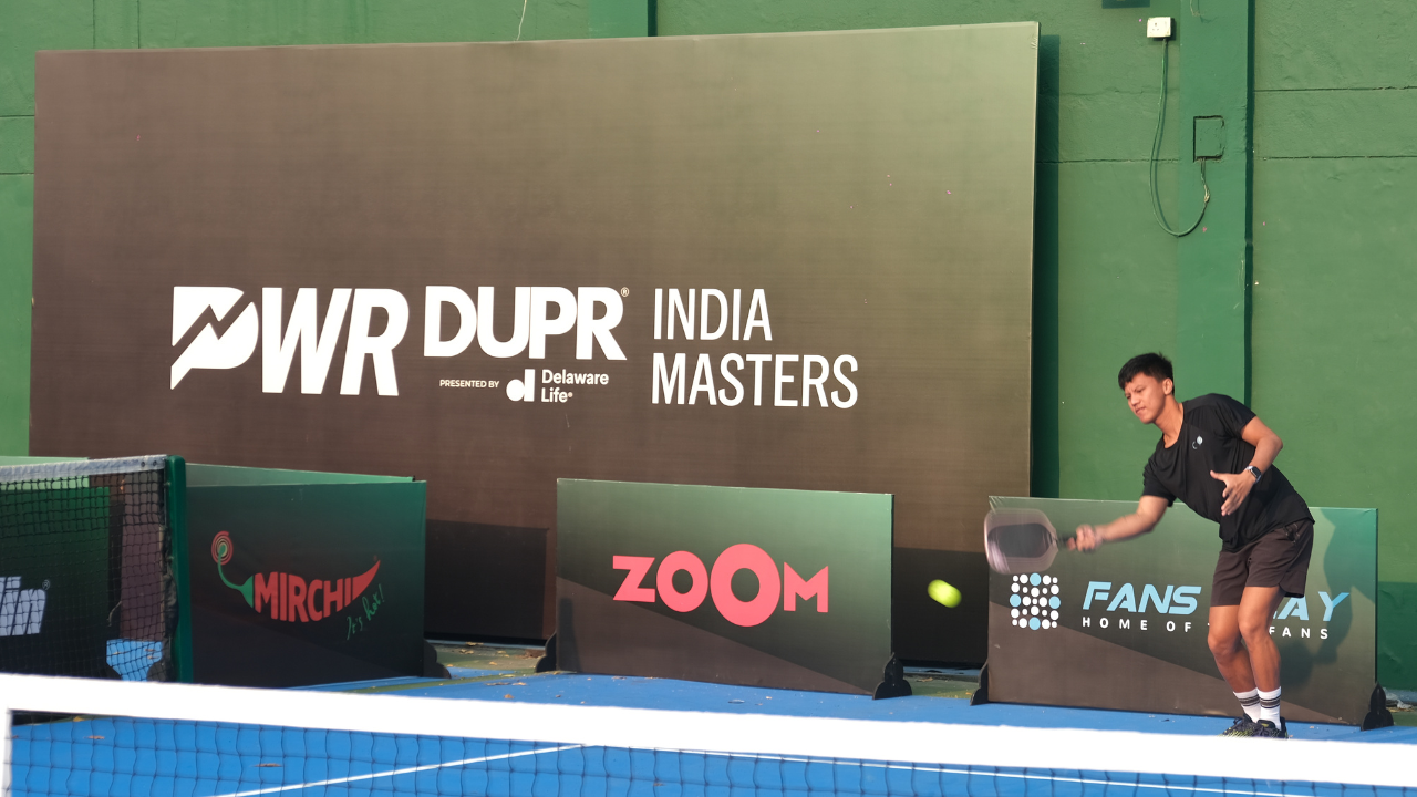 indian rifle association's president kalikesh singh deo attends pwr dupr india master 2024, says 'inspires me to pick up pickleball too'