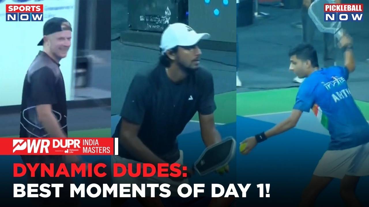 pwr dupr india masters: men’s highlights recap!