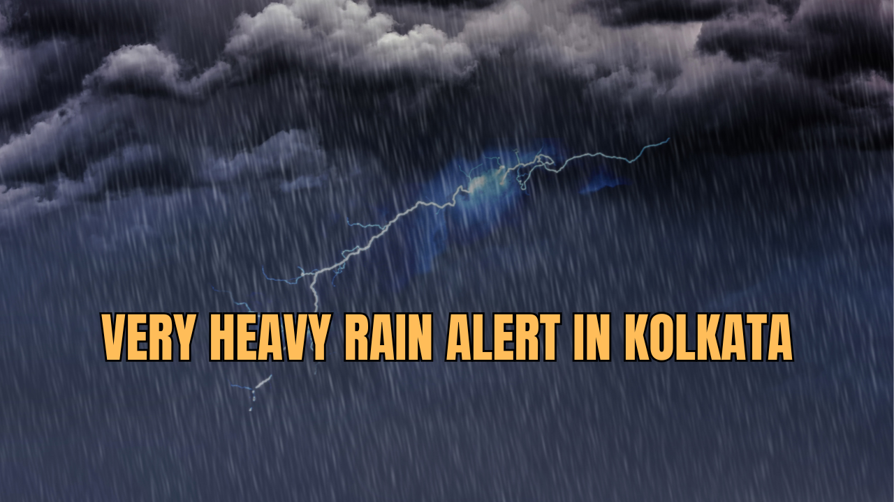 kolkata set to drench in very heavy rain today; imd issues red, orange, yellow alerts across west bengal