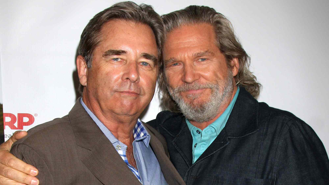 beau bridges & his young buddy light up every frame of camera