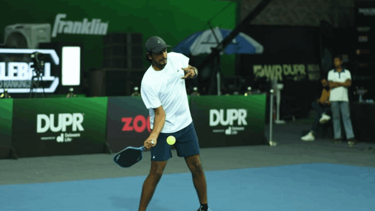 armaan bhatia poised for global pickleball stardom with triple crown in sight at pwr dupr india masters