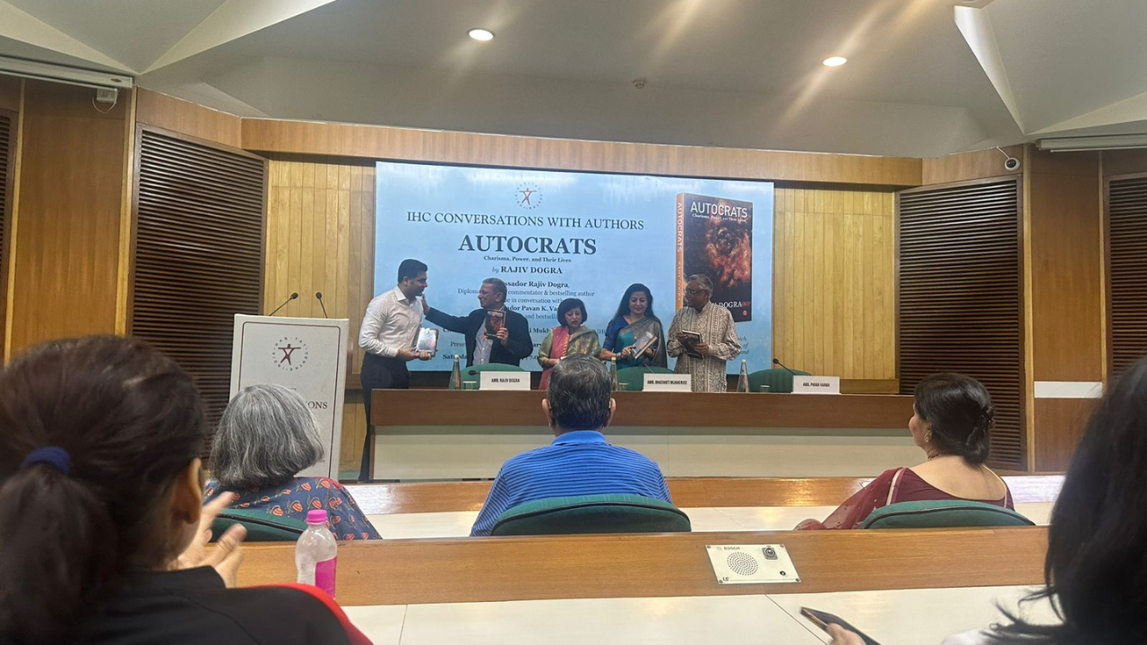 rajiv dogra’s new book holds a mirror to the world’s most powerful autocrats – here’s what he revealed at the launch