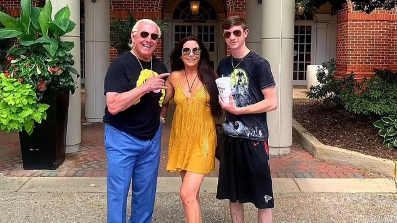 rick flair's stepson sebastian kidder dies by suicide days after wwe legend's split with wife wendy barlow