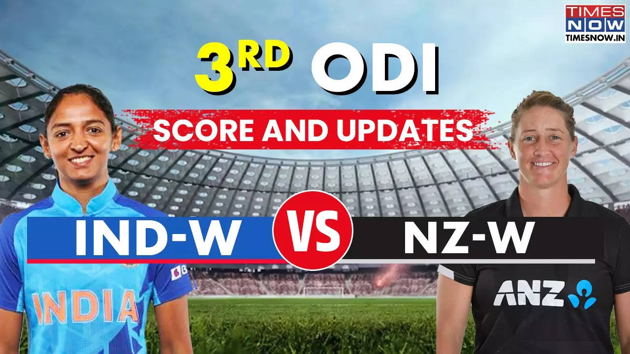 india women vs new zealand women 3rd odi live score updates and highlights from narendra modi stadium ahmedabad