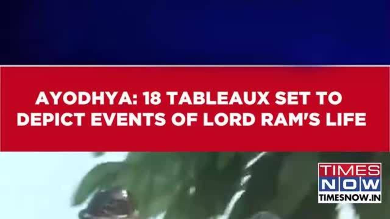 ayodhya: tableaux depicting scenes from lord ram life will be part of 'deepotsav' celebrations #shorts