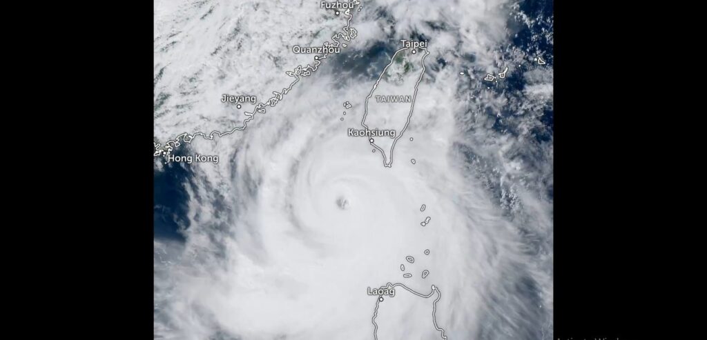 Thousands evacuated as Super Typhoon Krathon approaches Taiwan