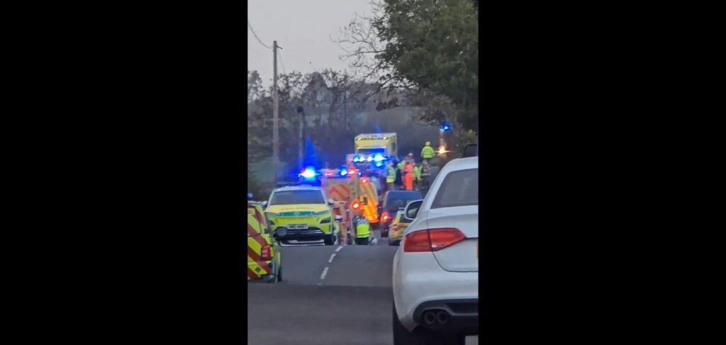 N.Ireland school bus crash leaves four needing hospital treatment