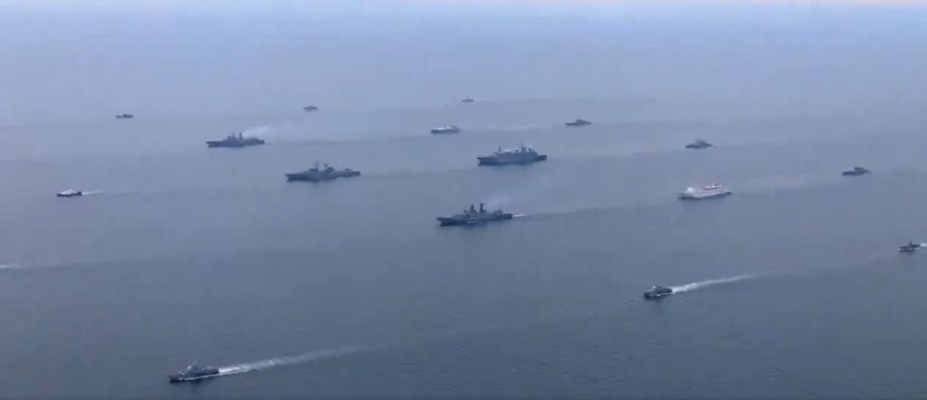 Russia, China join forces for major naval exercise