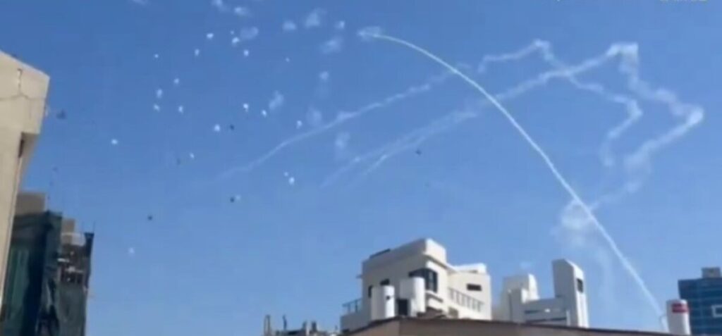 Army says about 85 projectiles fired over Haifa, Israel's north