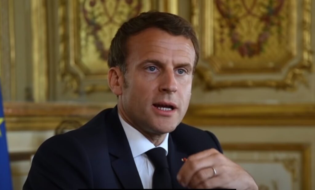 Macron says IS branch behind Russia attack, also targeted France