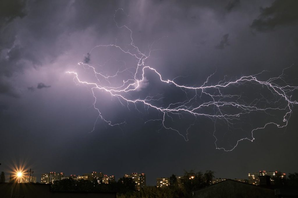 gamma rays Thunderstorms