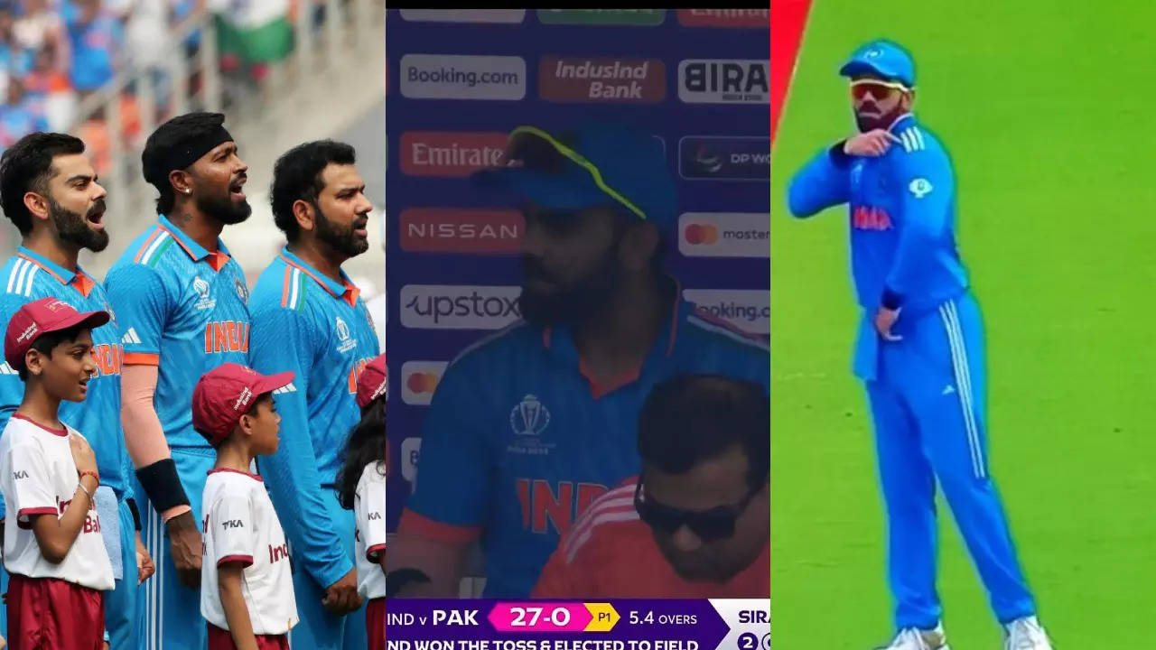 Virat Kohli Spotted Wearing Wrong Jersey In India-Pakistan Clash; Leaves Field To Change Kit