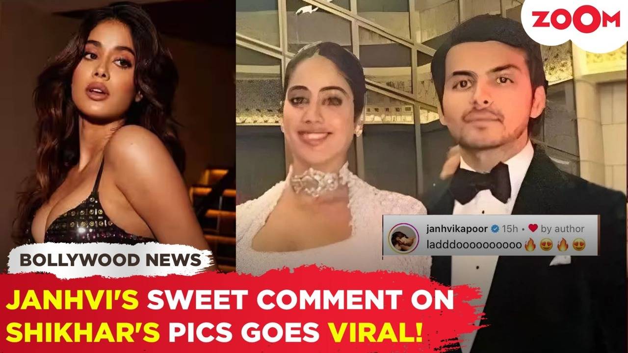 janhvi kapoor drops a cute comment on beau shikhar pahariya's latest pics goes viral!