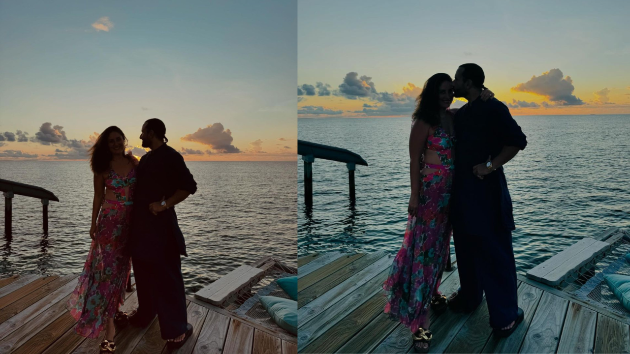 kareena kapoor enjoys 'diwali sunsets with love' saif ali khan. drops romantic pics from vacation