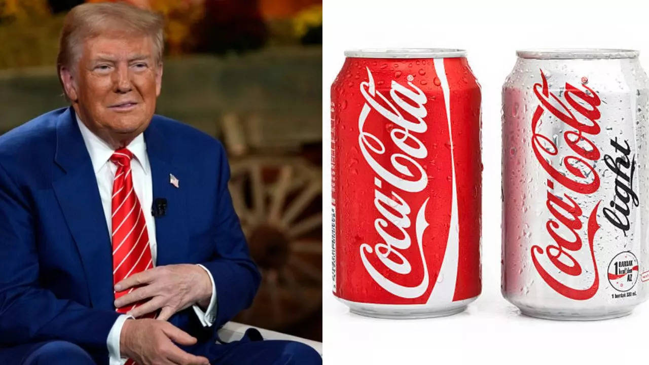 donald trump switches from diet coke to regular coke: which one is safer?