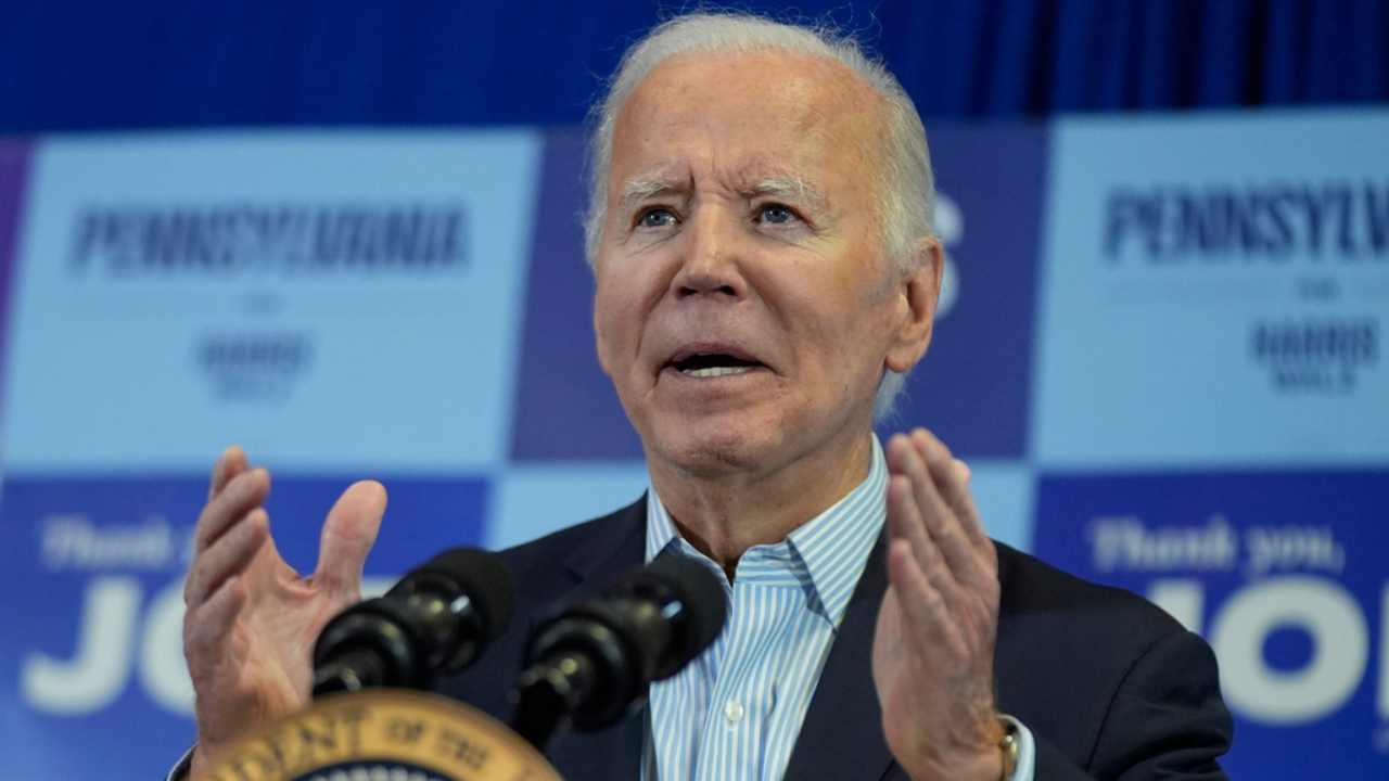 amid garbage row, joe biden says trump should be 'smacked in the a**' | watch