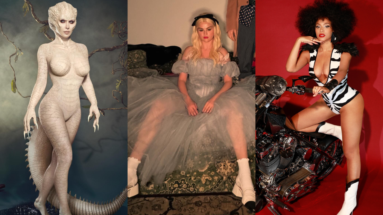 ⁠halloween 2024: hollywood's most iconic costumes ft. kim kardashian, selena gomez, beyonce