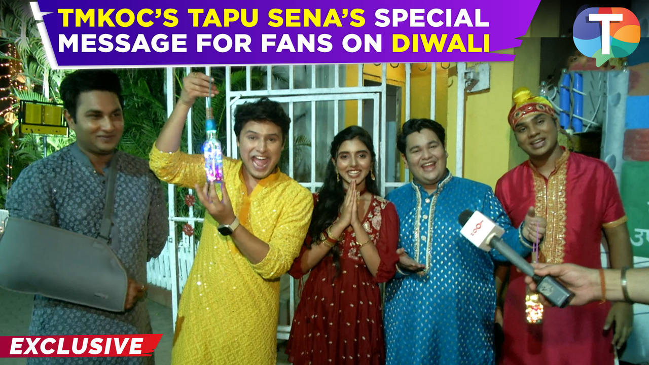 tapu sena from taarak mehta ka ooltah chashmah joyfully celebrates diwali | exclusive