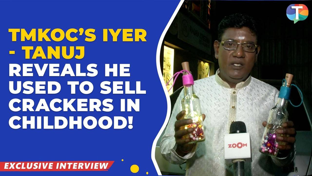 tmkoc's iyer, tanuj mahashabde, shares that he sold crackers during his childhood | exclusive