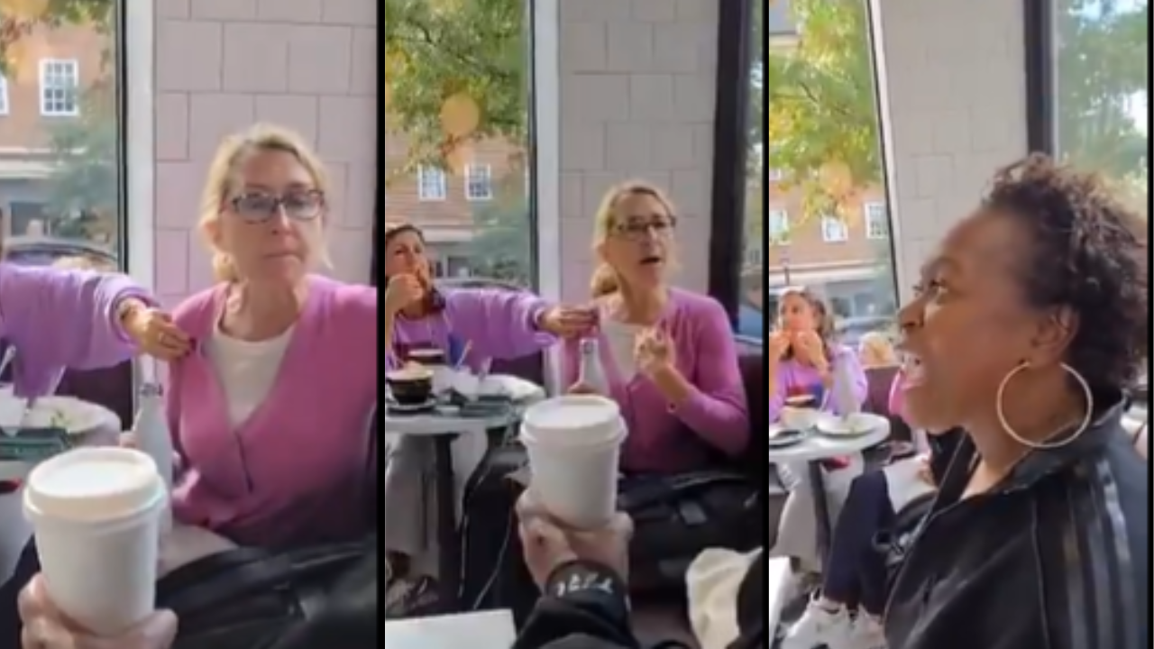 white woman yelling at black donald trump supporter patti morrissey? claims surface​​​​​​​​​​​