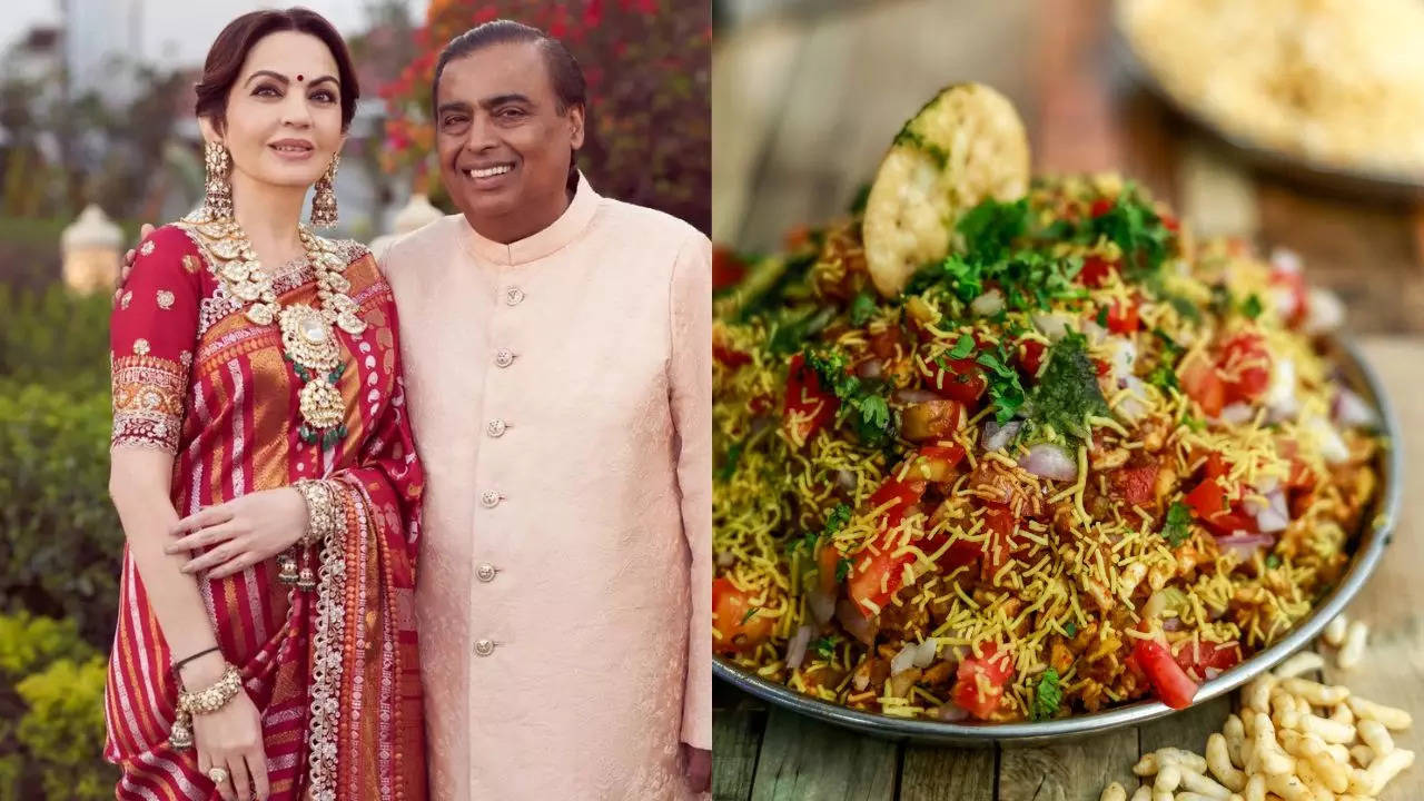 nita ambani and mukesh ambani love mumbai street food bombay bhel, know more about its history and how to make it