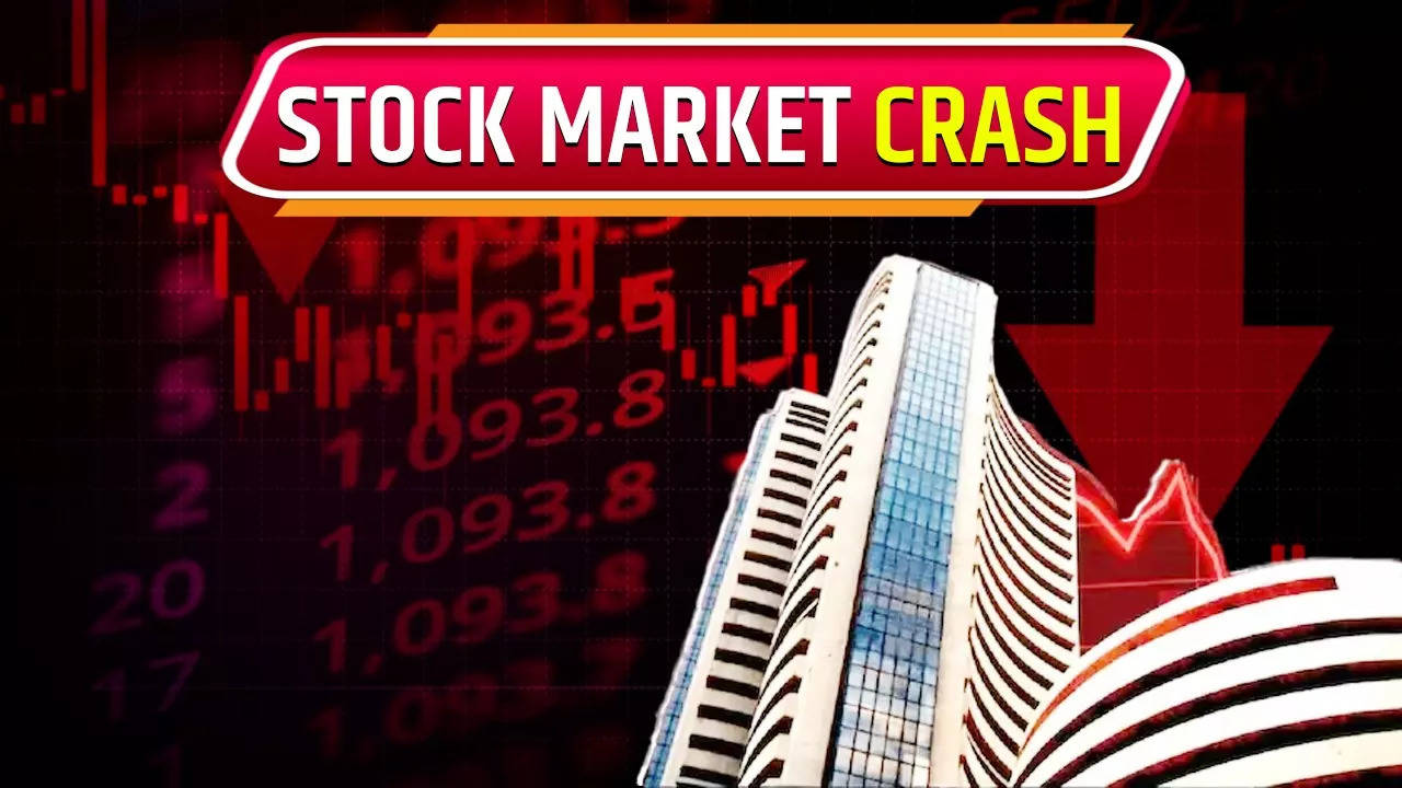 stock market crash: investors lose rs 8 lakh crore — key factors behind sensex, nifty's big fall