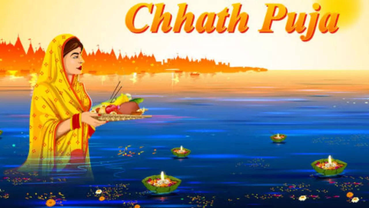 chhath puja 2024 date time surya arghya shubh muhurat live: chhat puja nahay khay status video download, surya dev puja vidhi, sunrise time, and chhathi maiya ki aarti lyrics