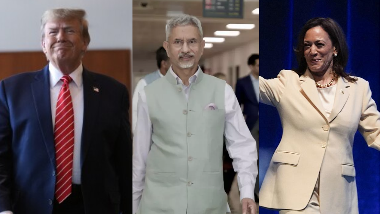 donald trump vs kamala harris: how november 5 polls will impact india-us ties -  jaishankar answers