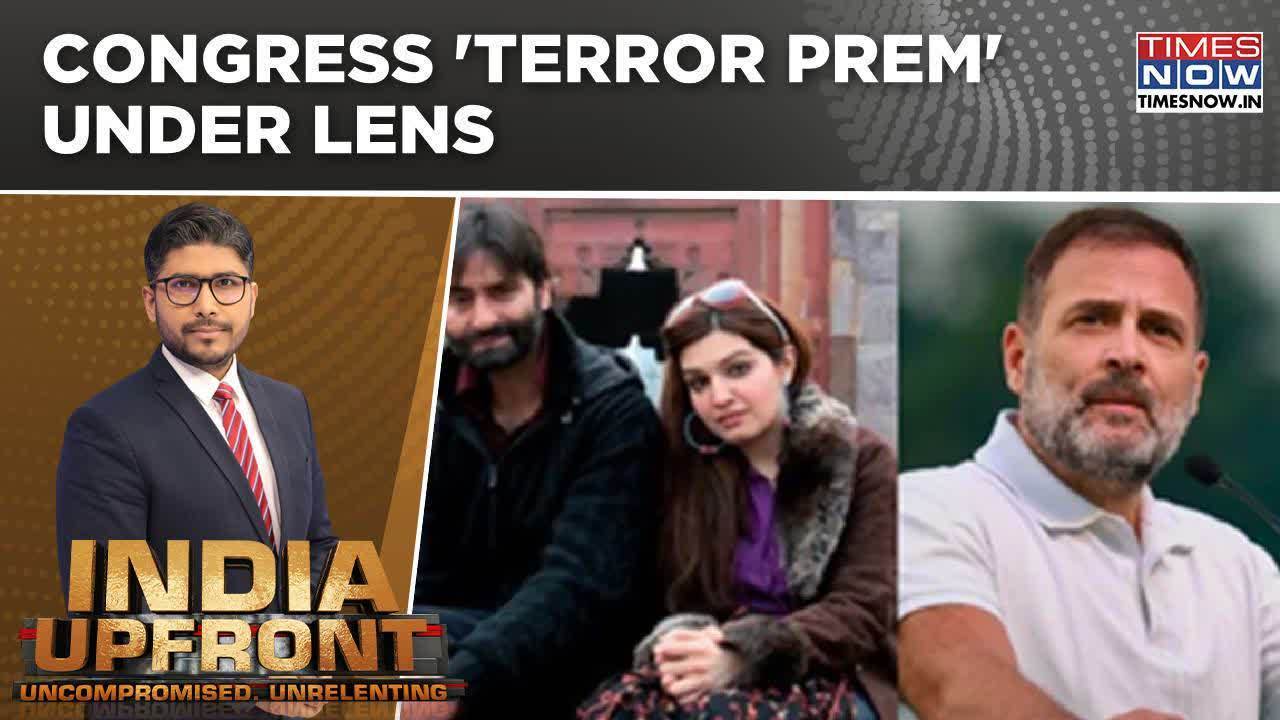 yasin malik's wife writes to raga, bjp hits back; congress' 'terror appeasement' out? india upfront