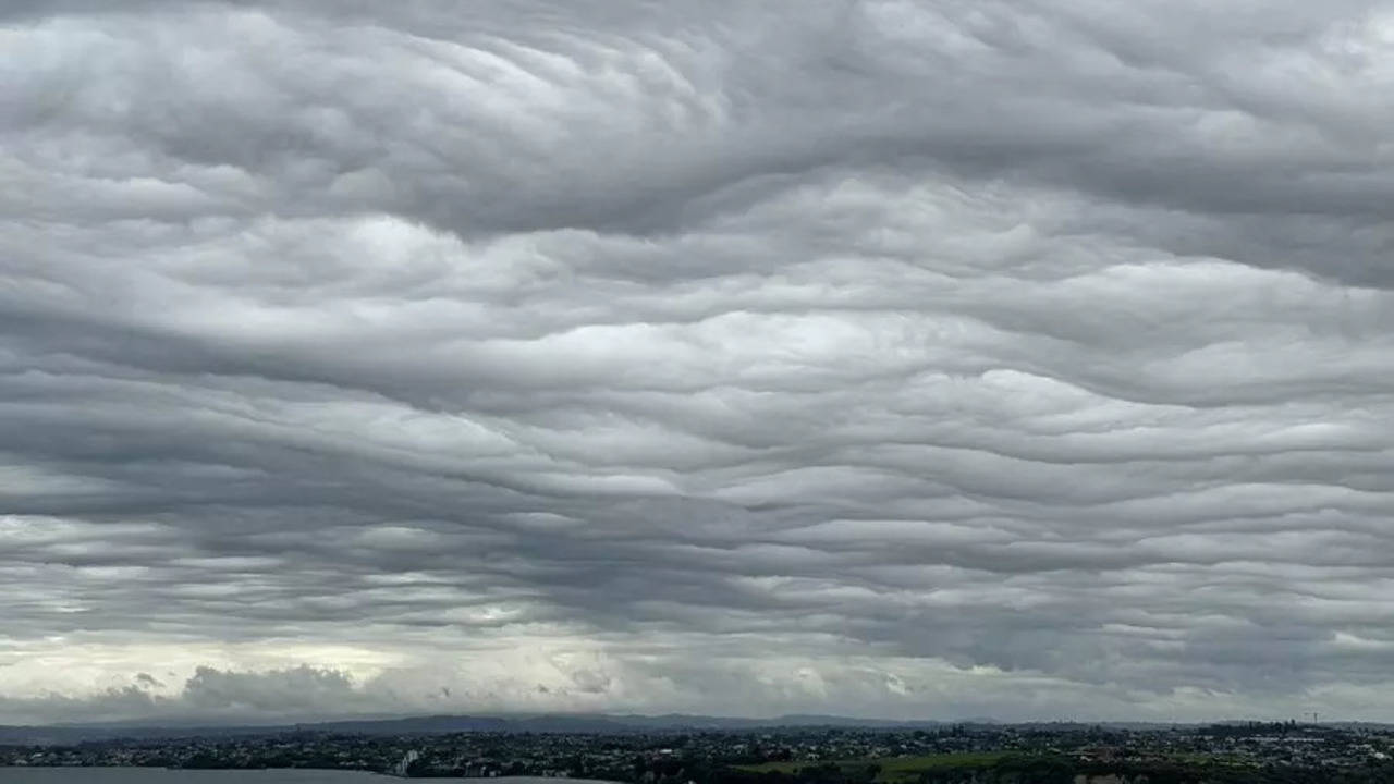 strange clouds over vancouver? there are called asperitas