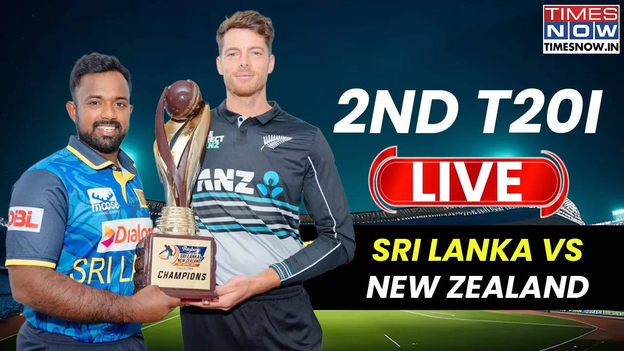 sl vs nz live score sri lanka vs new zealand second t20 live streaming updates