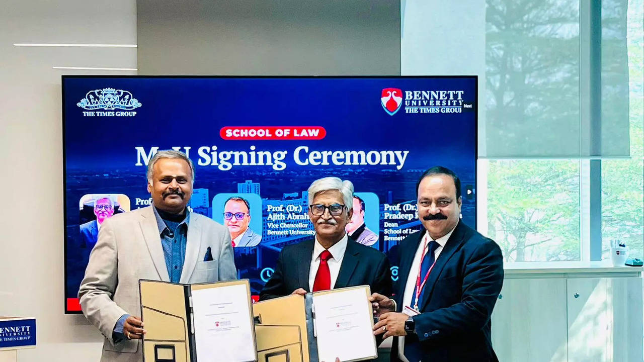 bennett university and dr. ram manohar lohiya national law university forge partnership to elevate academic collaboration