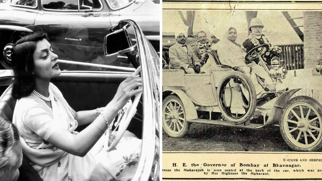 queens and their mean machines: maharanis who loved driving