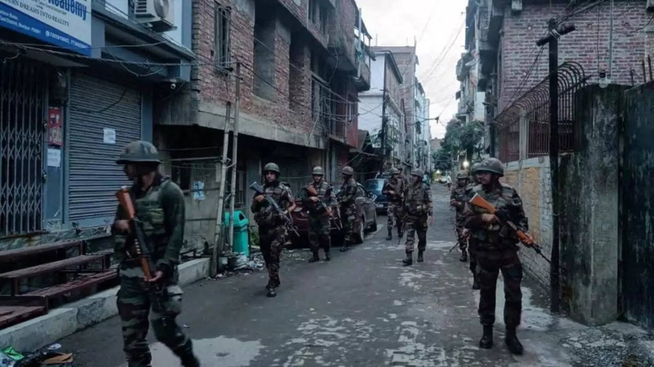 jiribam militant attack: rescue ops underway to trace 6 missing persons after manipur attack, says manipur police