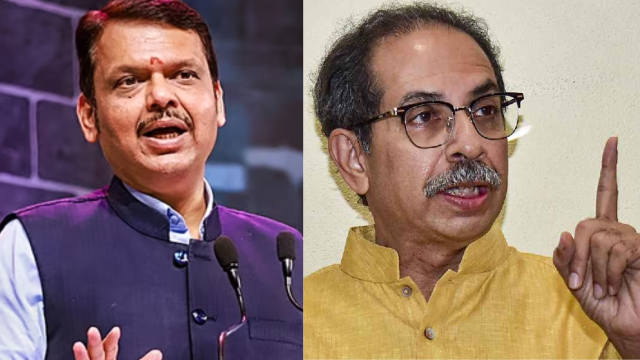 frisking row: bjp counters uddhav thackeray's claims with video showing devendra fadnavis' luggage being checked