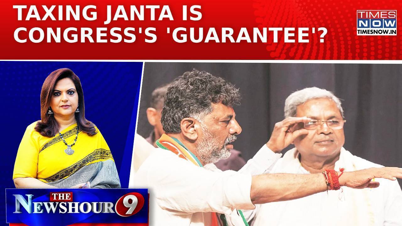 karnataka: green cess' proposal on cards, bjp slams congress's 'model of loot'| newshour